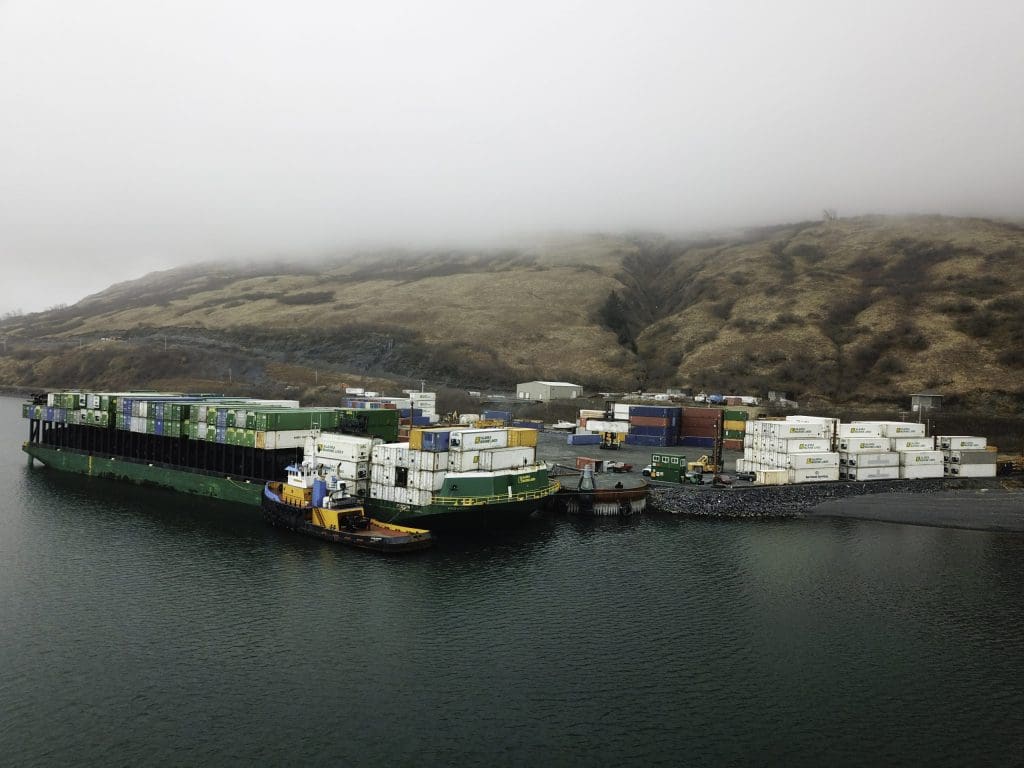 Barge Service to Kodiak, Alaska
