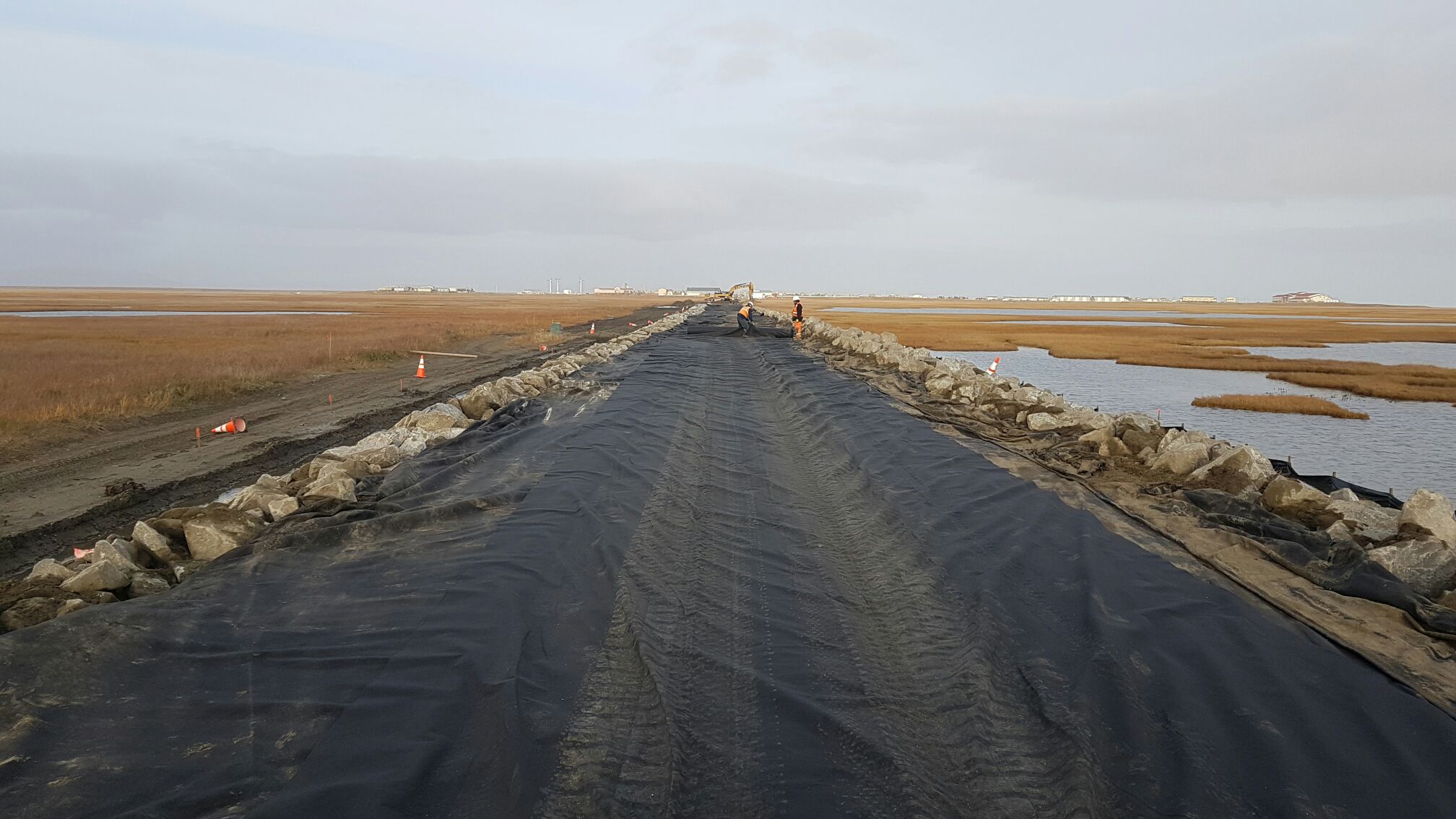 Airport Construction Project in Hooper Bay