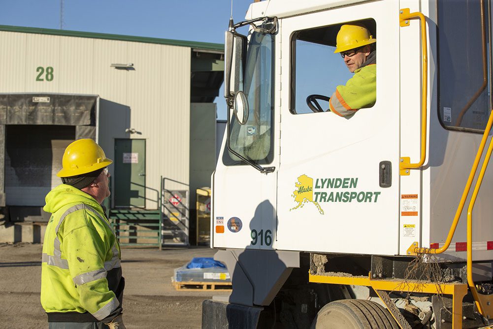 Service Center in Haines, Alaska Lynden Transport