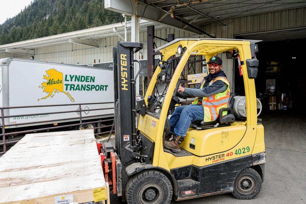 Lynden Transport Service Center in Juneau, Alaska