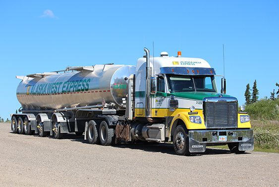 Transporting bulk chemicals by truck